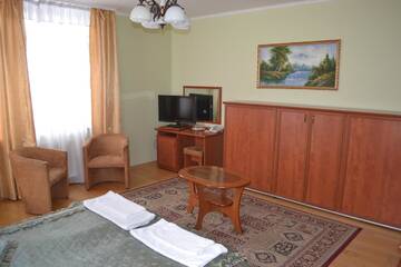Фото номера Люкс с 1 спальней Отель Hotel Helikon г. Яноши 5